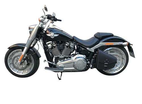 Bolsa Odin Black para Harley Davidson Softail miniatura 5