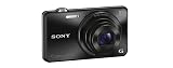Sony DSC-WX220 Digitalkamera (18 Megapixel, 10-fach opt. Zoom, 6,8 cm (2,7 Zoll) LCD-Display, NFC, WiFi) schwarz