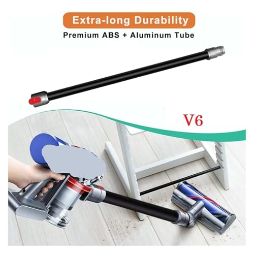 Tube d'extension Dyson V6 cassé - Rallonge noire de rechange - 7
