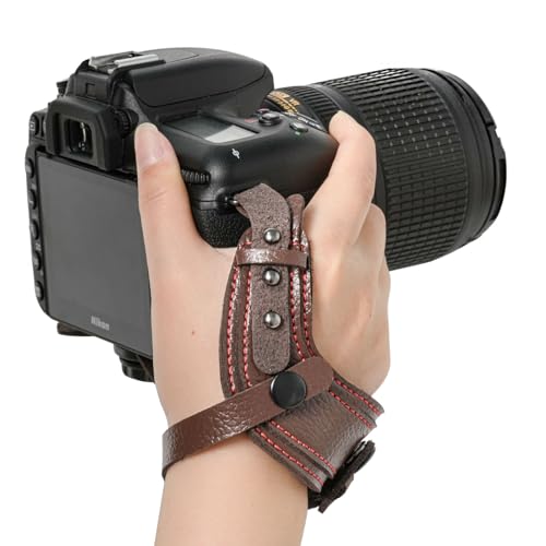 WEINIDASI Camera Hand Strap, Secure Padded Camera Holder