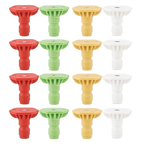 CALANDIS® 4X Pressure Washer Nozzle Tips Set Easy Install for Cleaning Wash Cars Parts 1.1mm'