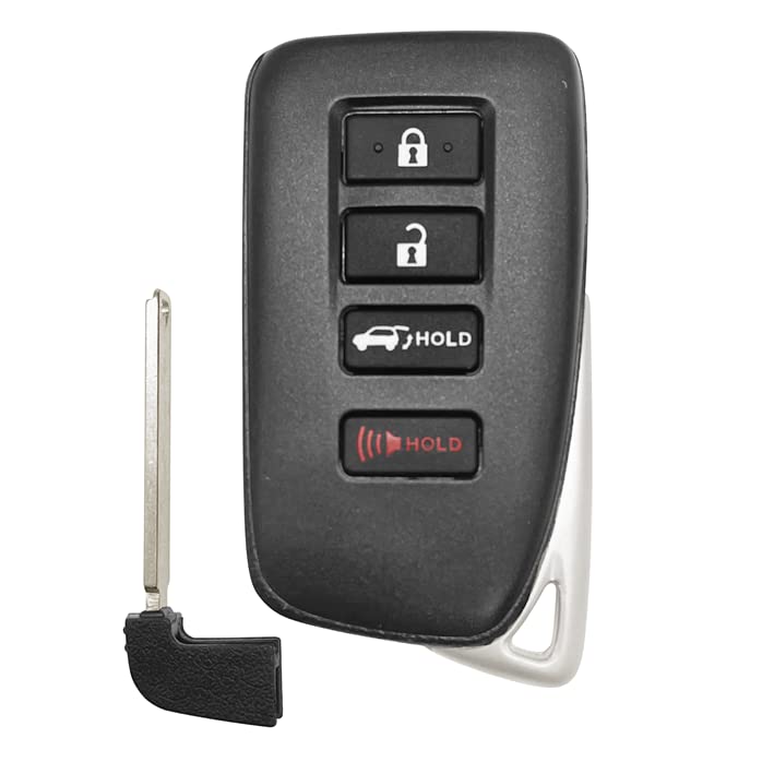 BexKeyless New Replacement Remote Car Key Fob fits HYQ14FBA 315MHZ Lexus 2015-2017 NX300H/ 2015-2017 NX200T/ 2017 LX570 (IC: 1551A-14FBA, Transmitter ID: 281451-2110 AG)