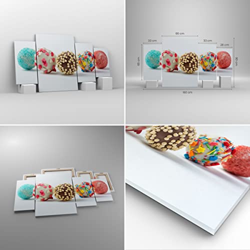 Quadro su Tela 160x90cm Stampe da Parete Uova