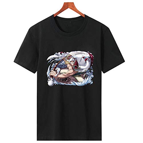 2021 for One Piece Round Collar Short Sleeve T-Shirt Edward Newgate T-Shirt for Both Men and Women (Edward Newgate, L)