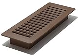 Decor Grates PL310-OB 3-Inch by 10-Inch Plastic Floor Register, Oak Brown