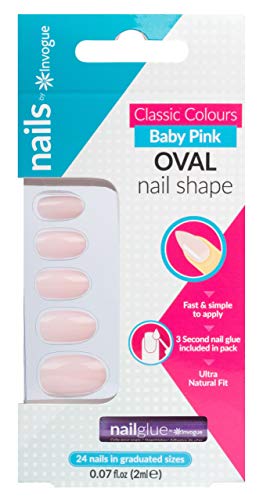 Invogue Baby Pink Oval Clavos