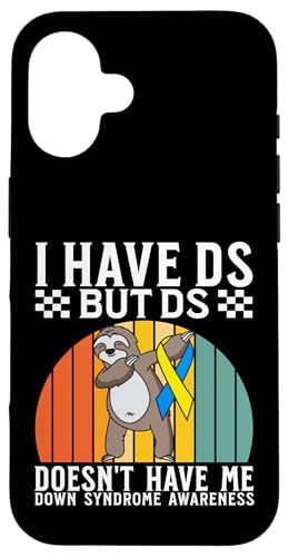 I Have DS Down Syndrome Awareness Kids Down Syndrome Gifts �X�}�z�P�[�X iPhone 16 �p