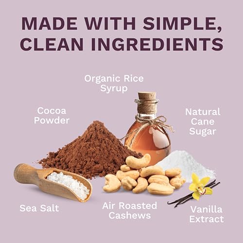 Image of Cocoa Dusted Wrapped Whole Cashews by Karma Nuts, Lightly Sweetened, Air Roasted with Natural Skins, 2X more Fiber, Peanut-Free Facility, Kosher, Everyday Nut Snack, 7oz Resealable Bag - 6 pack