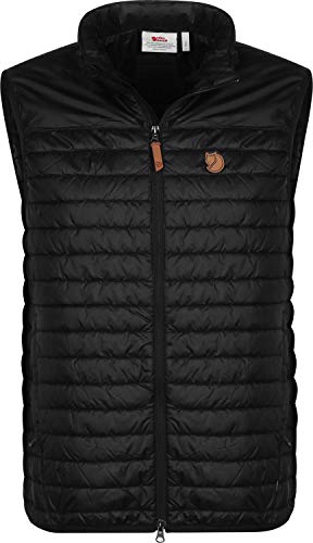 Fjällräven Herren Weste Abisko Padded, Black, L, F83775-550
