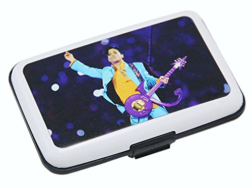 Aluma wallet credit card holder with prince image