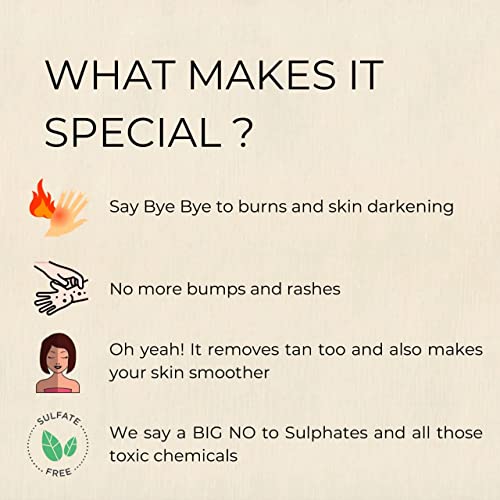 Ghar Soaps Organic Wax Powder For Hair Removal, 100 Gms (Pack of 2) | Organic Wax Powder For Hair Removal | Hair Wax Powder For Men & Women | Suitable All Skin Types