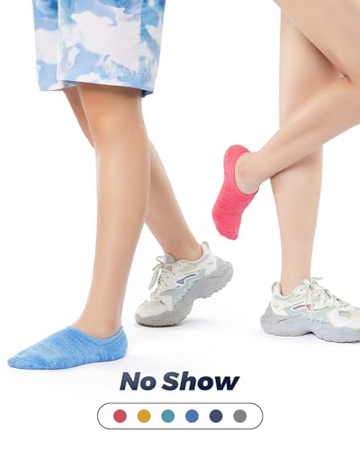 IDEGG No Show Socks Womens and Men Low Cut Ankle Short Anti-slid Athletic Running Novelty Casual Invisible Liner Socks