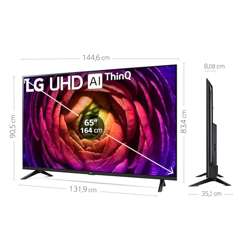 LG 55UR73006LA 55″, 4K UHD, Smart TV, HDR10, webOS23, Serie 73, Procesador Alta Potencia, Dolby Digital Plus, Alexa/Google Assistant