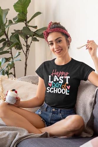 Last Day of School Teacher Shirt Funny Teacher Tshirts Teachers Day Tees Teacher Life Casual Tops
