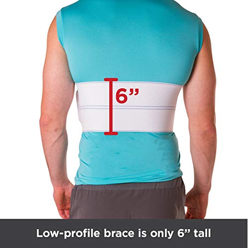 BraceAbility Broken Rib Brace Elastic Chest Wrap Belt for Cracked
