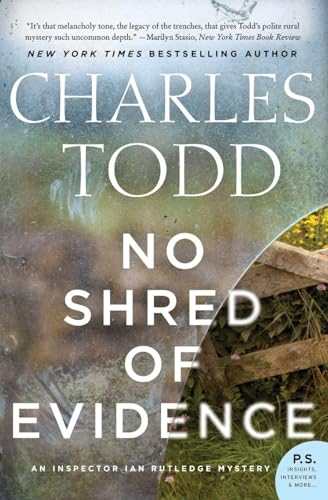 No Shred of Evidence: An Inspector Ian Rutledge Mystery