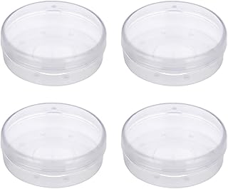 パフケース 透明 4個セット メイク収納ケース 化粧パフ ボディパウダー コットンケース パウダーパフ ファンデーションスポンジ収納 クッションファンデパフ 旅行用 携帯便利 防塵 保護 通気性 プラスチック製