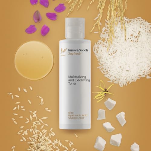 Soin du visage avec riz InnovaGoods anti teint terne et peau sèche