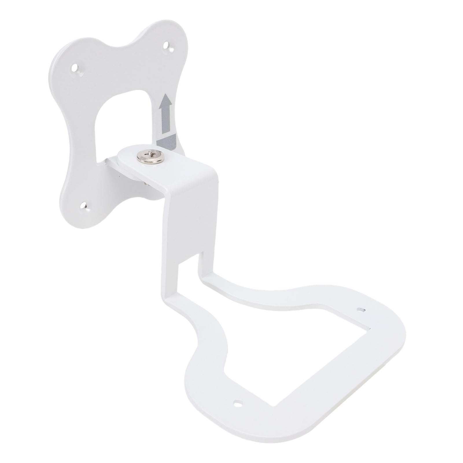 Soporte de Pared para Altavoz, Soporte Metálico Ajustable (Blanca)