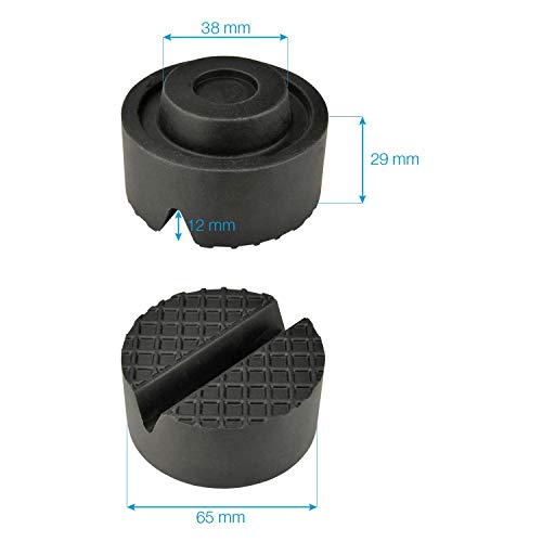 Entweg – Ferramenta de proteção para carro, 1 peça de macaco de elevação de carro, suporte de borrac