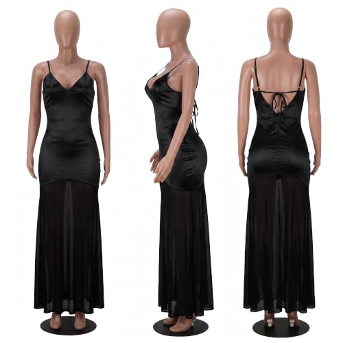Image of PORRCEY Sexy Elegant Rhinestone Party Club Night Formal Dress for Women