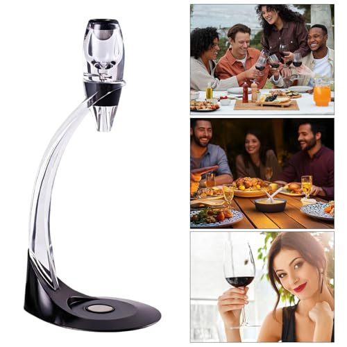 Carafe à vin pour aérer instantanément sans attente interminable