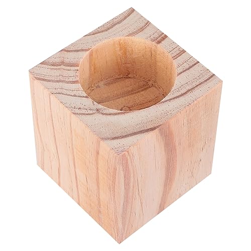 JECOMPRIS Solid Wood Round Table Risers Height Increase for Furniture Legs Pine Wood Lifters for Chairs and Tables and for Home Use