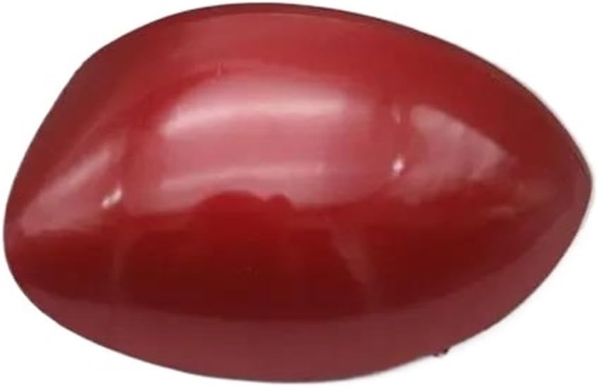 Rearview Mirror Shells for Peugeot 206 207 Exterior Rearview Mirror Cover Cap Auto Wing Door Left Right Side Mirrro Shell Housing (Black)