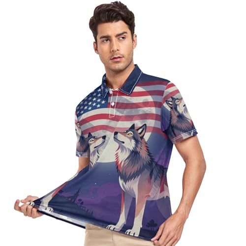 Chemises de golf polo athlétique homme GuoChe travail séchage rapide