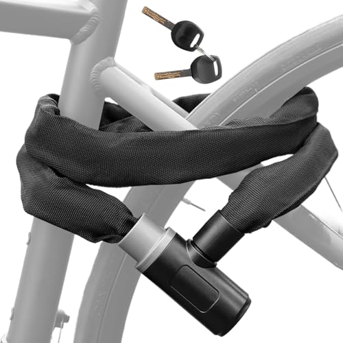 Candado de cadena para bicicleta - Seguridad MTB antirrobo, antirrobo Seguridad Exterior Alta Seguridad Motocicletas