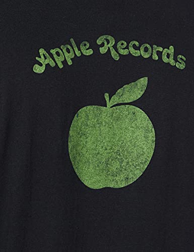 The Beatles Men's A Is For Apple Short Sleeve T-Shirt, Black, X-Large #TOP4
