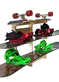 Premium Freestanding Snowboard Rack | Storage for: Snowboards, Skis, Skateboards, Scooters, Ripsticks, and More (3 Level)