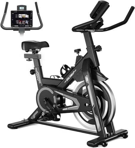 Exercise Bike-Indoor Cycling Bike Stationary Bike for Home, Workout bike With Comfortable Seat Cushion and Digital Display (GrayBlack) Exercise Bike-Indoor Cycling Bike Stationary Bike for Home, Workout bike With Comfortable Seat Cushion and Digital Display (GrayBlack)