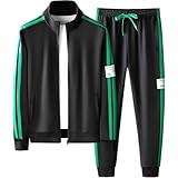 [セカンドルーツ] セットアップ ジャージ 上下 ツーライン ロゴ ルームウエア アクティブ トレーニングウエア メンズ スポーツウェア ジム 防寒 寒い 対策 ロング丈 羽織 ジャケット オシャレ おしゃれ かっこいい キメる ユニフォーム 快眠 パジャマ 前開き 寝巻き 大人 厚手 無地 ロゴ入り じゃーじ スウェット セット ファッション 黒 ブラック 4A-R18-BKXL