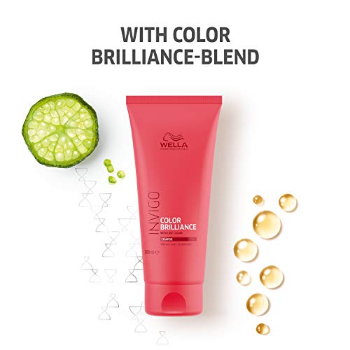 Image of Wella Professionals INVIGO Color Brilliance Conditioner 200ml and Mask 150ml duo for fine /normal hair