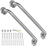 IJDD Grab Bars for Shower 24 Inch Bathroom Safety Bars for Seniors 2 Pack