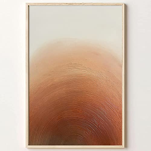 Orange Boho Canvas Wall Art Abstract Orange Painting Canvas Orange Minimalist Boho Wall Art Neutral Abstract Poster Prints For Living Room Bedroom Wall Decor Orange Mid Century Art 16X24Inch No Frame #TOP6