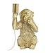 Produktbild Light & Living Tischlampe Monkey - Gold - 20x19,5x34cm - Andere - Kunststoff - Tischleuchte Wohnzimmer & Schlafzimmer - Tischlampen modern