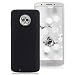 Produktbild Motorola Moto G6 Hülle, Einfache Farbe Matte Ultra Dünn Weich Premium Silikon Case TPU Bumper Handyhülle Slim Flexibel Cover Stossfest Schutzhülle für Motorola Moto G6 - Schwarz
