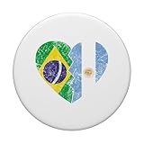 Zoom IMG-2 cuore di bandiere brasiliane argentine Zoom IMG-2 cuore di bandiere brasiliane argentine