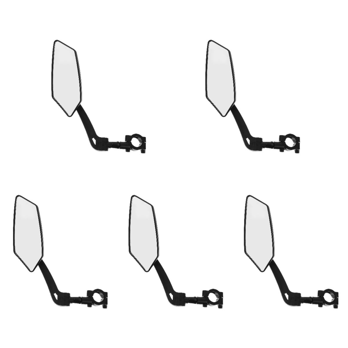 BESPORTBLE 5pezzi Specchietto Retrovisore Per Facile Installazione Per Mountain Bike -bike Accessorio Per Ciclisti