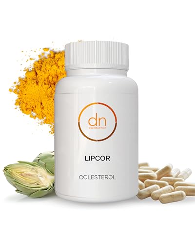 LIPCOR – Suplemento Natural para el Control del Colesterol | Apoyo Cardiovascular y Reducción de Lípidos | 30 Cápsulas Vegetales