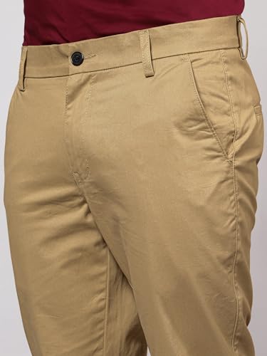Image of Beyoung Cotton Lycra Classic Fit Chino Pants for Men | Casual Pants | Stretchable Chinos | Slant Pockets | Chino Trousers