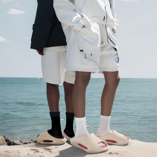 Premium Comfort Wood Pattern Thick Soft EVA Slides Non Slip Sandals Summer Slippers For Men Indoor Outdoor Footwear2