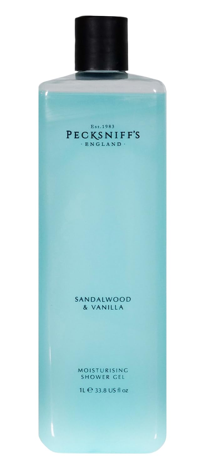 Pecksniff's Vitamin Enriched Shower Gel - Sandalwood & Vanilla 33.8 fl oz (no pump)