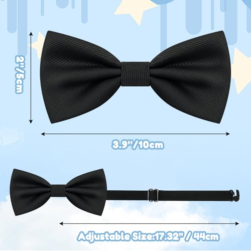 Bow Ties for Boys Adjustable Kids Bowtie Classic Toddler Bow Tie Pre-tied Bow Tie for Baby Wedding Party3