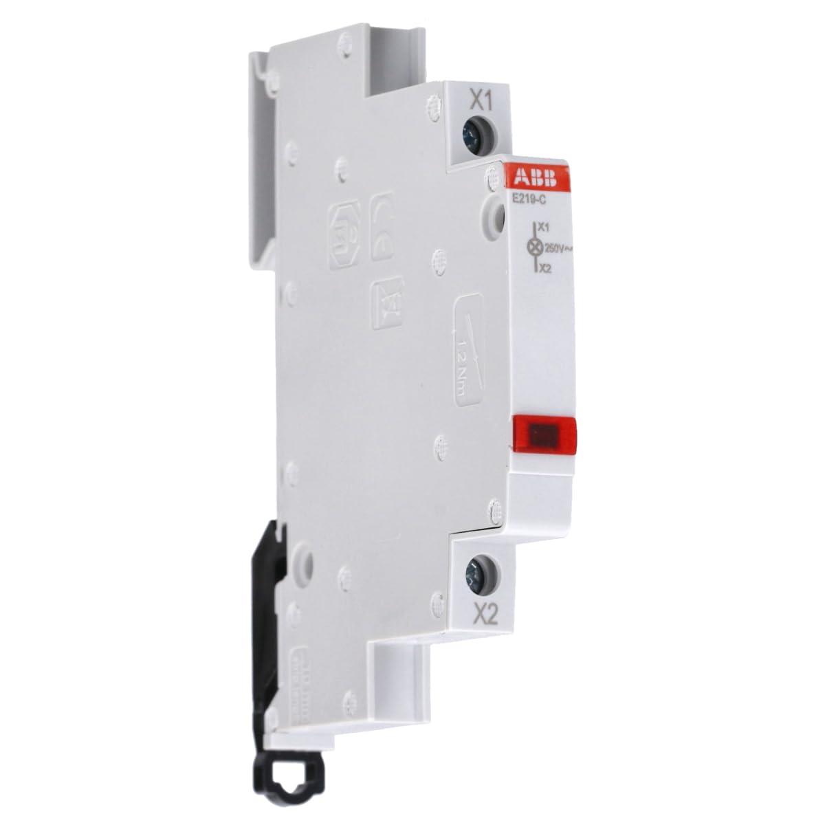 ABB ABB E219-C LED red indicator light for distribution board 115-250V AC (2CCA703401R0001)