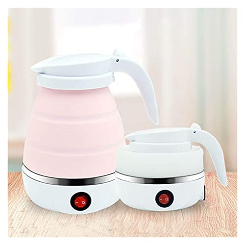 Tetera eléctrica mini plegable 800W silicona portátil miniatura 5