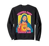 Jesus Sacred Heart Christian Manga Retro Pop Art