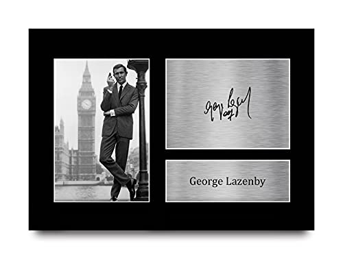 HWC Trading A4 George Lazenby James Bond On Her Majesty's Secret Service Geschenke Gedruckt, Signiert Autogramm Bild Für Film-Erinnerungsstücke-Fans für 18,99 EUR bei amazon.de Bild: HWC Trading A4 George Lazenby James Bond On Her Majesty's Secret Service Geschenke Gedruckt, Signiert Autogramm Bild Für Film-Erinnerungsstücke-Fans für 18,99 EUR bei amazon.de